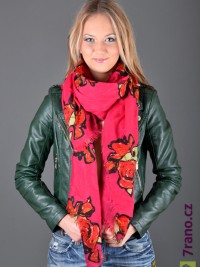 Maxi šátek Rosie - Růžová